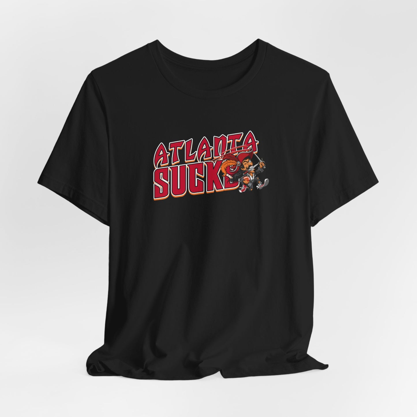 Atlanta Sucks (for Tampa Bay fans) - Unisex Jersey Short Sleeve Tee
