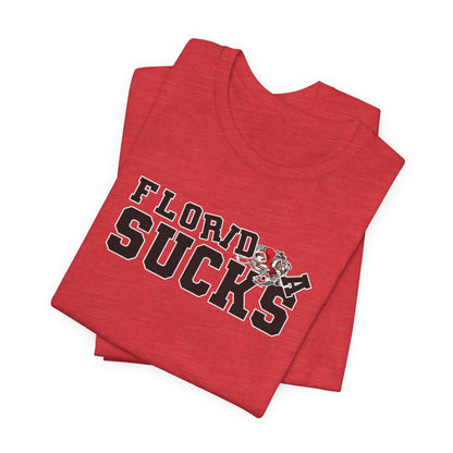 Florida Sucks (for Georgia fans) - Unisex Jersey Short Sleeve Tee