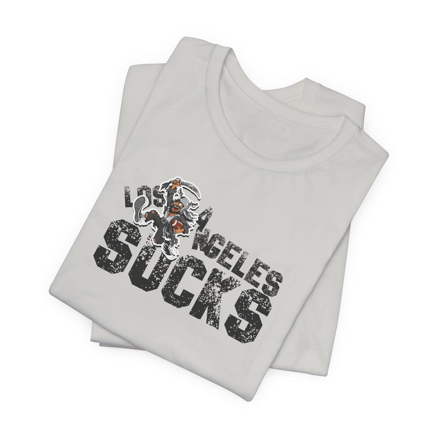L.A. sux (for Las Vegas fans) - Unisex Jersey Short Sleeve Tee