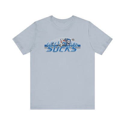 Green Bay Sux (for Detroit fans) - Unisex Jersey Short Sleeve Tee