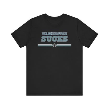 DC Sucks! (for Dallas fans) - Unisex Jersey Short Sleeve Tee