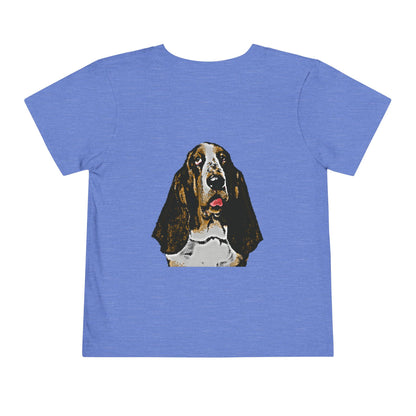 Basset Hound Pop Art - Toddler Tee