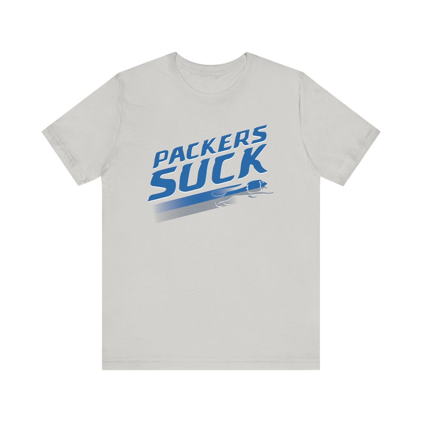 Packers Suck (for Detroit fans) - Unisex Jersey Short Sleeve Tee