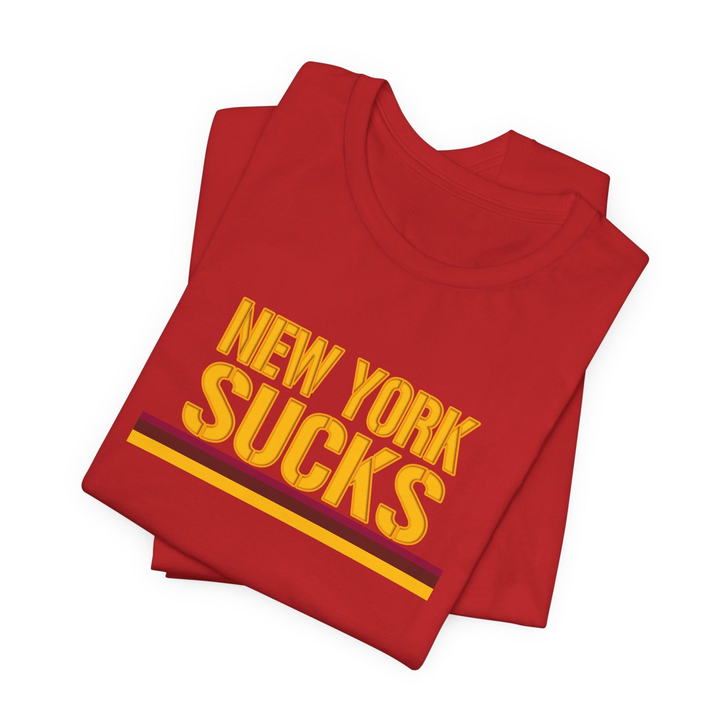 The New York Jieyents Suck! (for DC fans) - Unisex Jersey Short Sleeve Tee