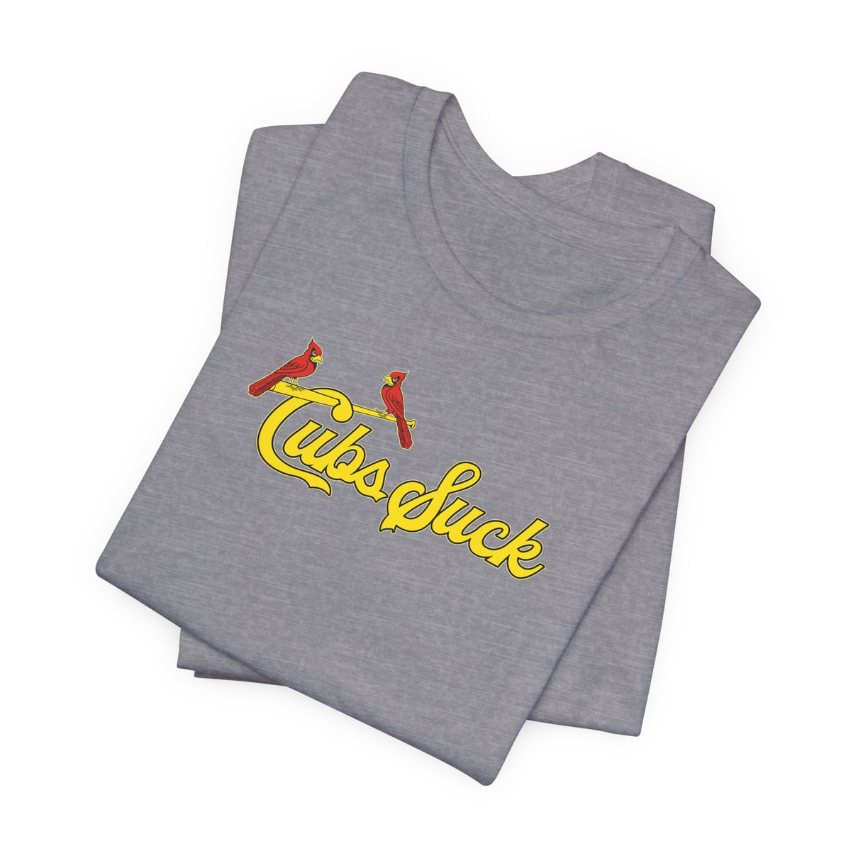 Cubs Suck (for St. Louis fans) - Unisex Jersey Short Sleeve Tee