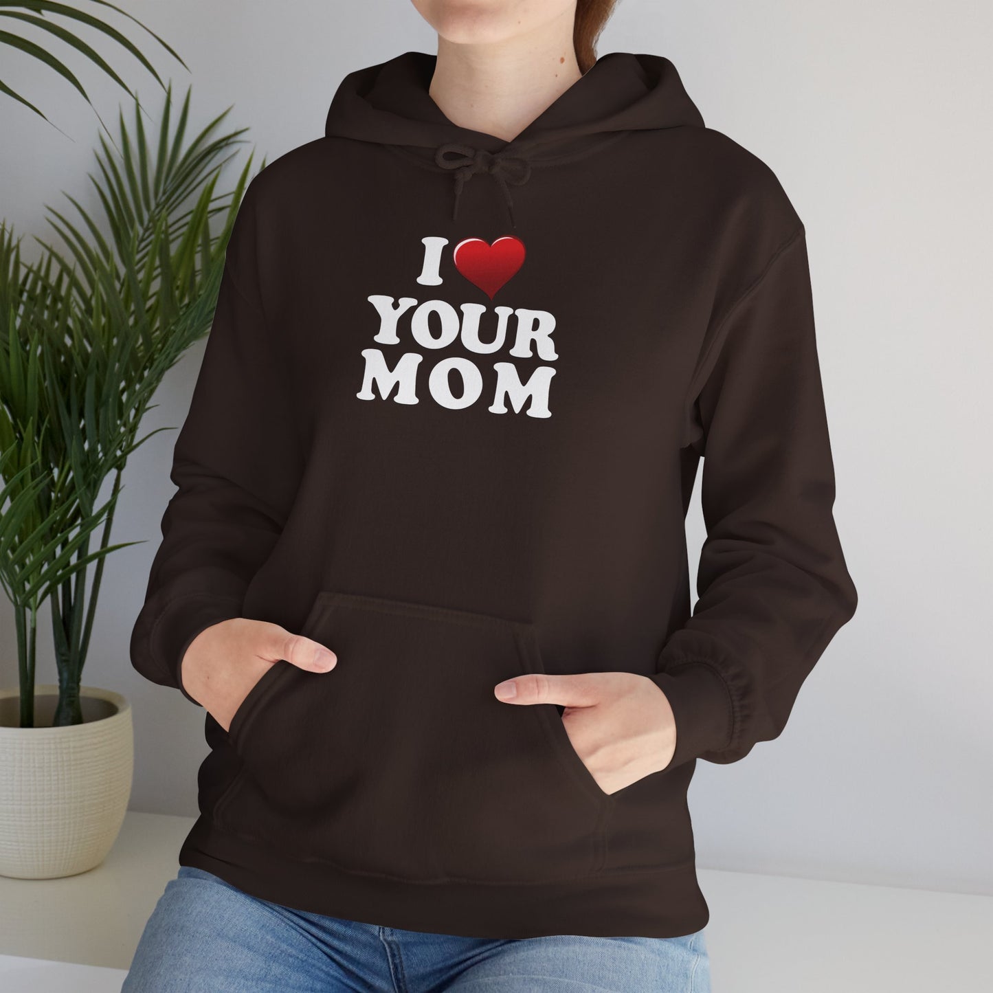 I ♥ Your Mom - Unisex Heavy Blend™ Hooded Sweatshirt