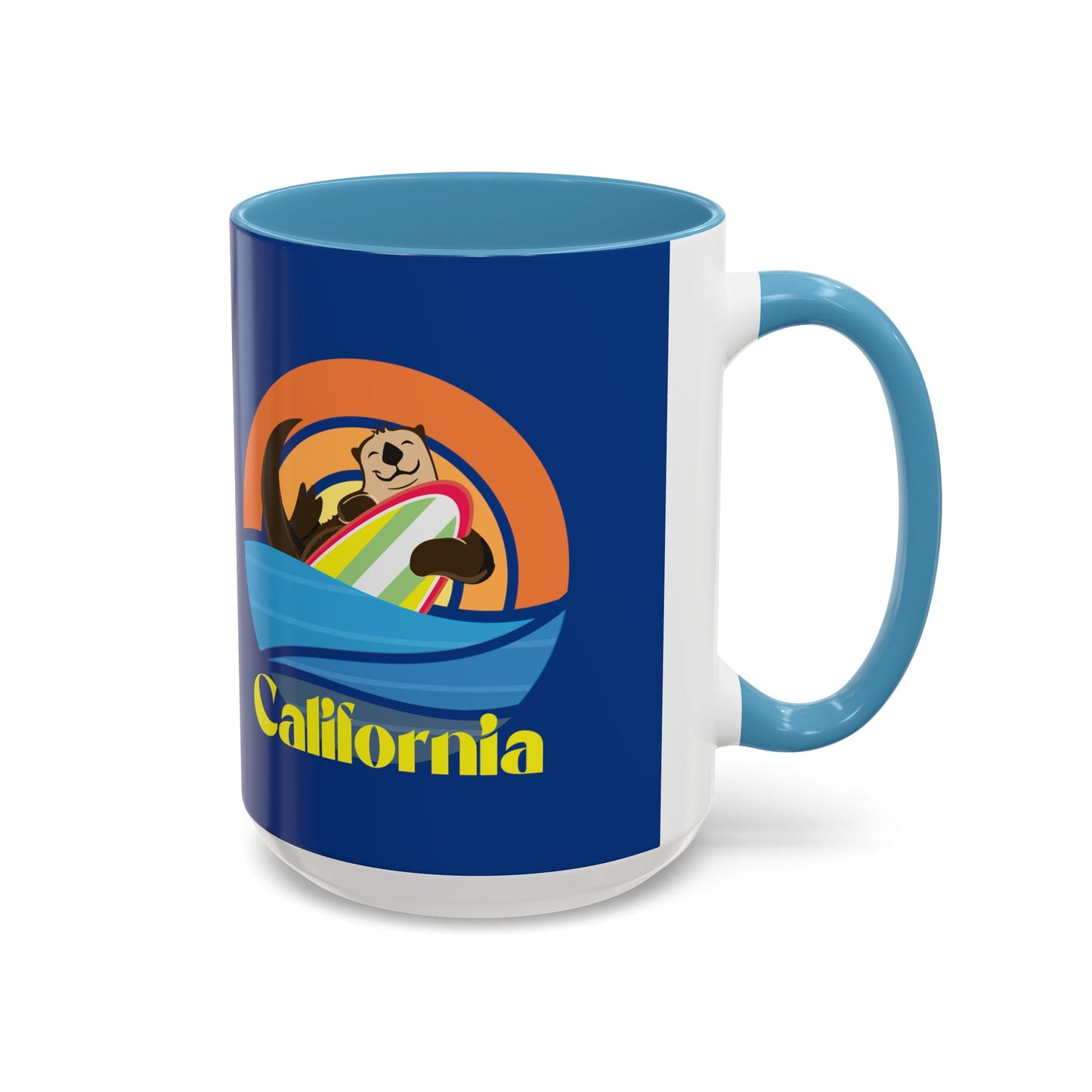 Board Bandit in honor of Sea Otter #841 - Accent Coffee Mug, 11oz