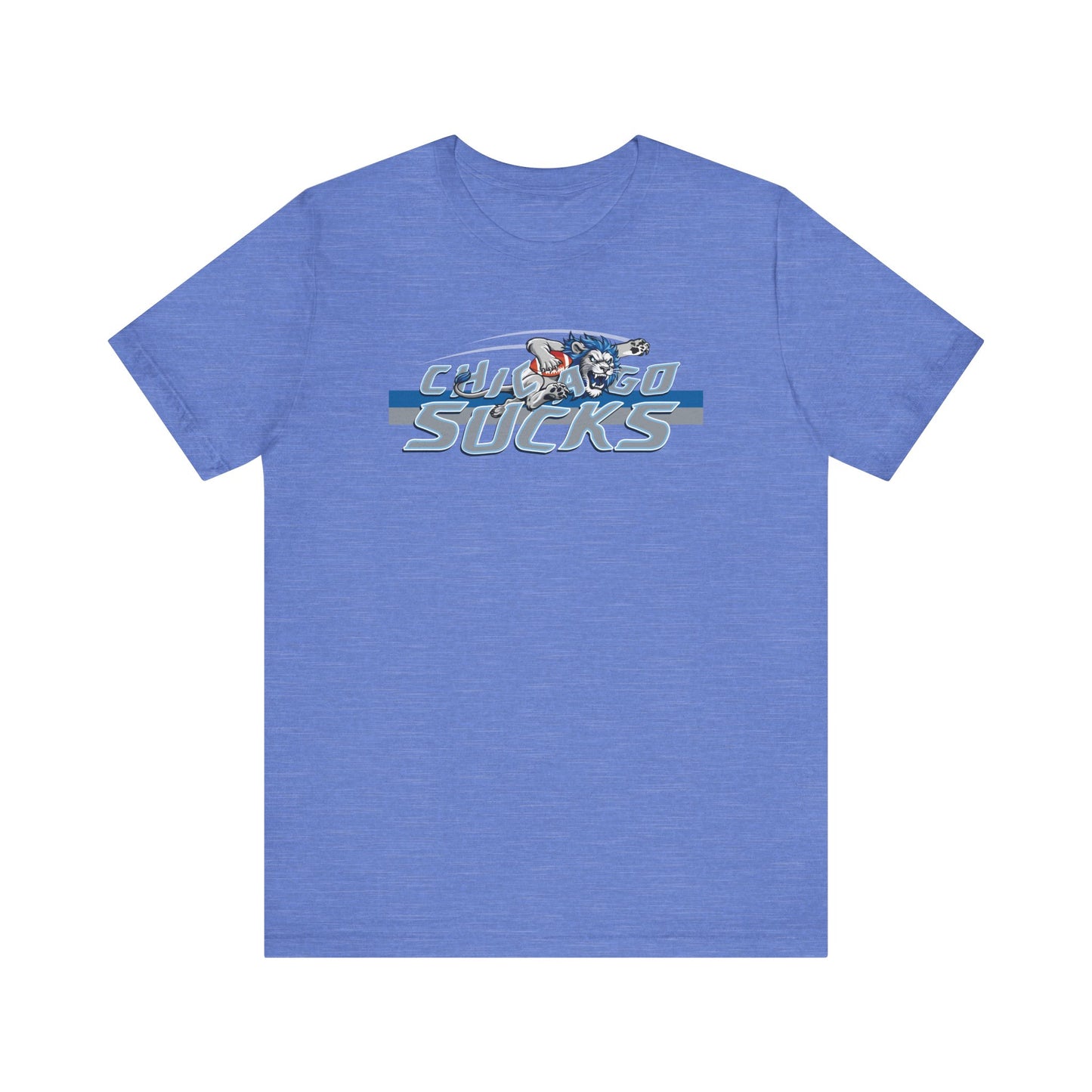 Chicago Sux (for Detroit fans) - Unisex Jersey Short Sleeve Tee