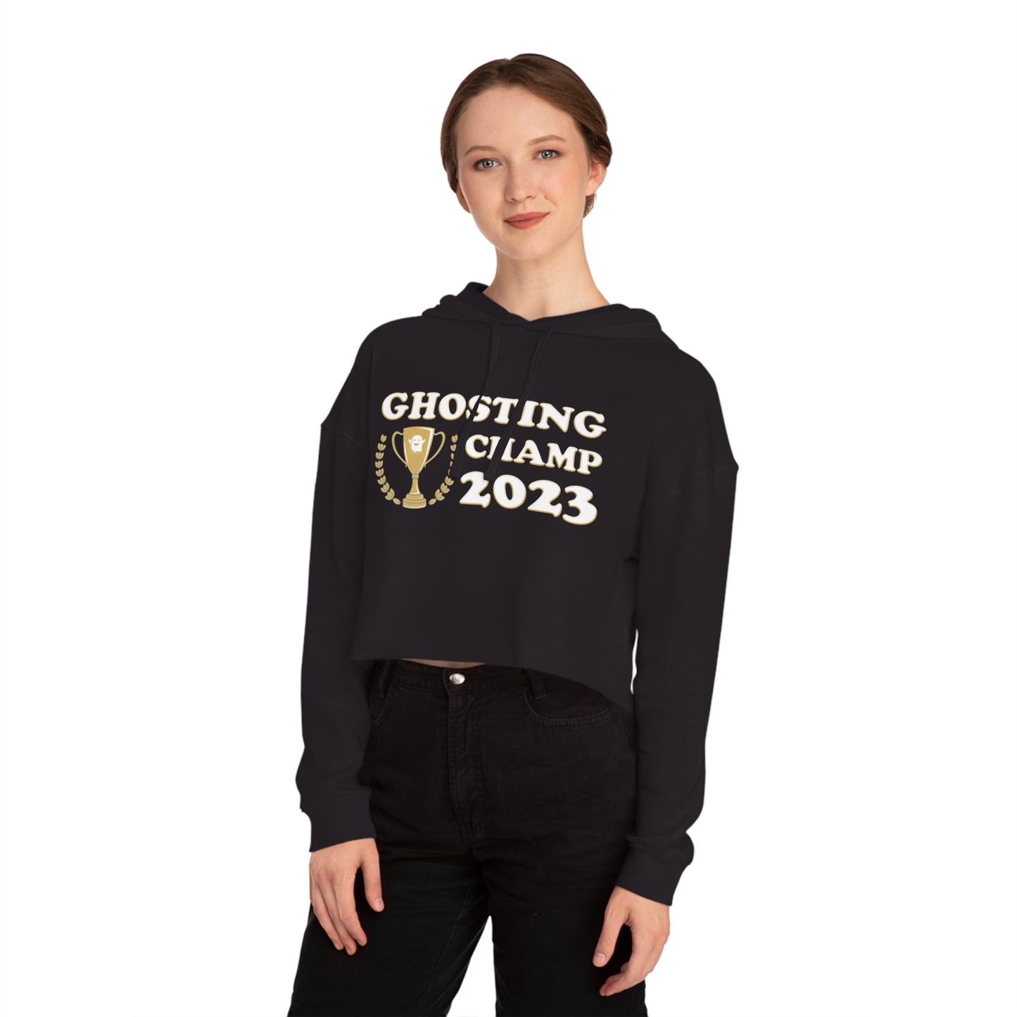 Ghosting Champ 2023 - Women’s Cropped Hooded Sweatshirt