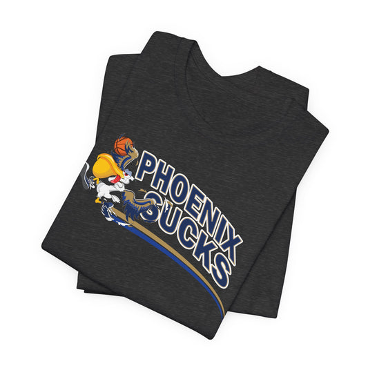 Phx Sucks (for Pelicans fans) - Unisex Jersey Short Sleeve Tee