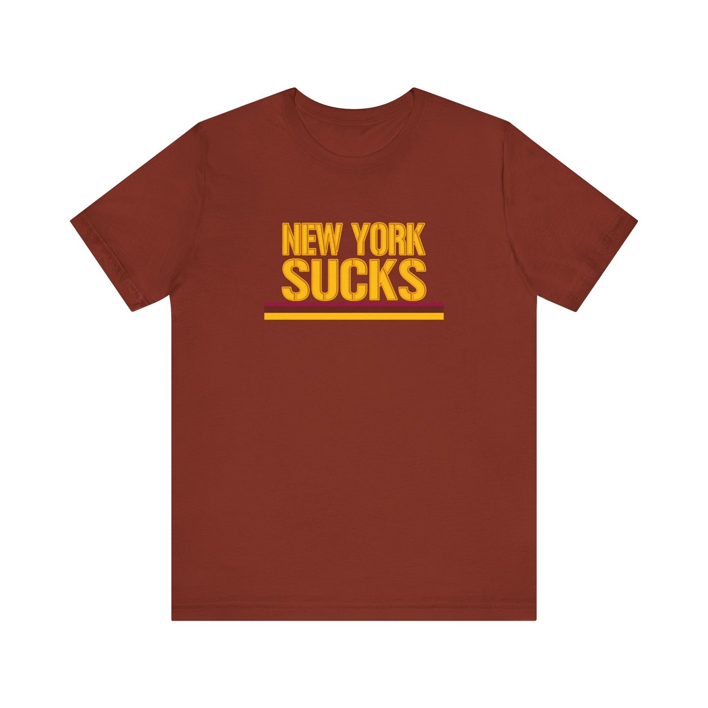 The New York Jieyents Suck! (for DC fans) - Unisex Jersey Short Sleeve Tee