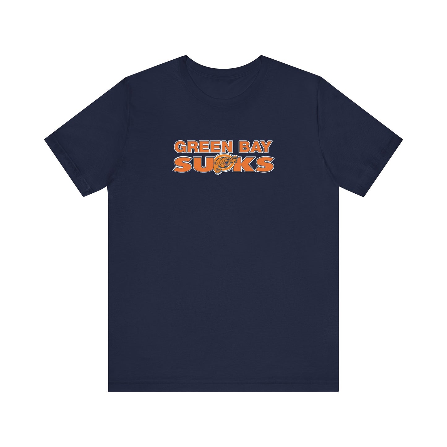 Not So Green Bay Sucks (for Chicago fans) - Unisex Jersey Short Sleeve Tee