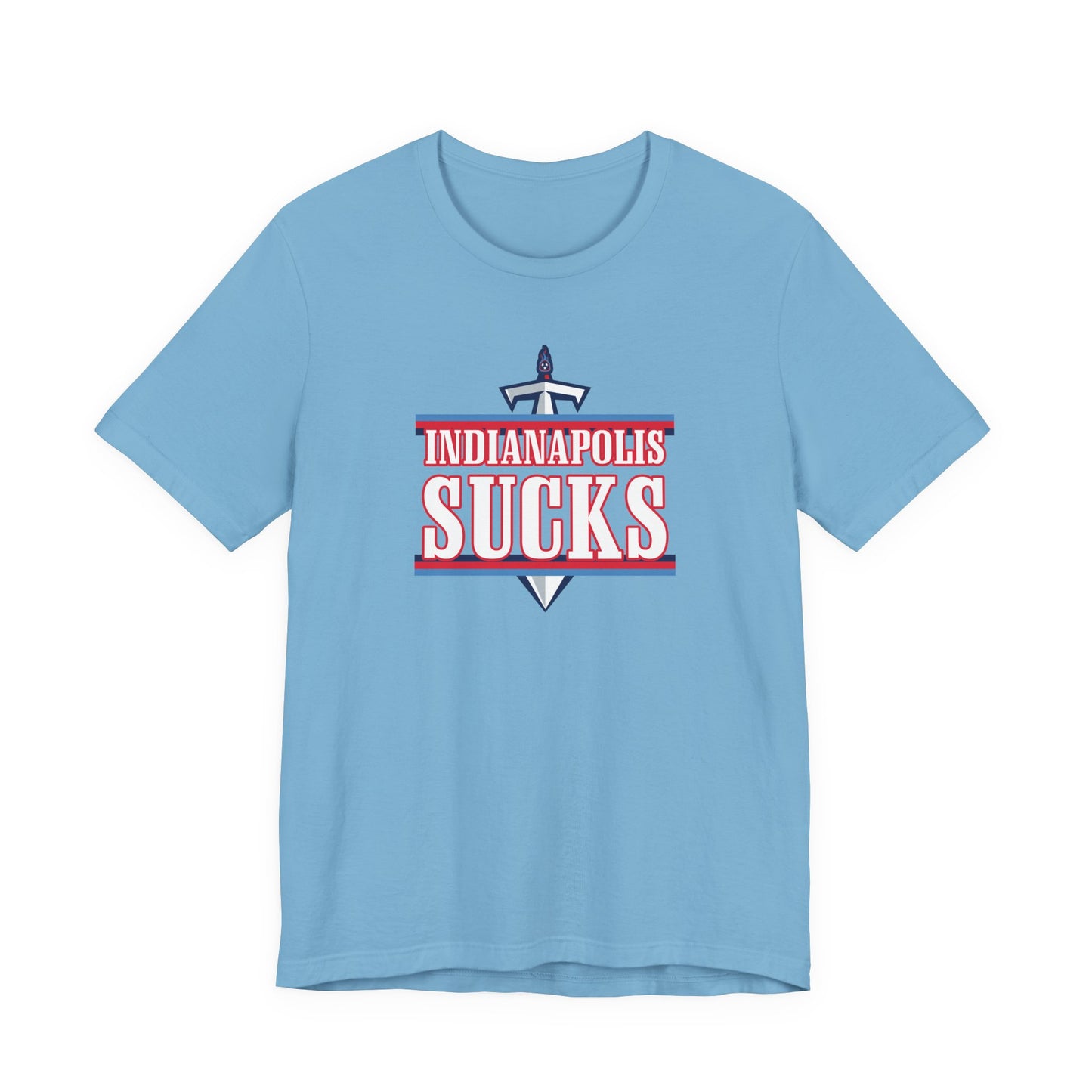 Indianapolis Suck (for Tennessee fans) - Unisex Jersey Short Sleeve Tee