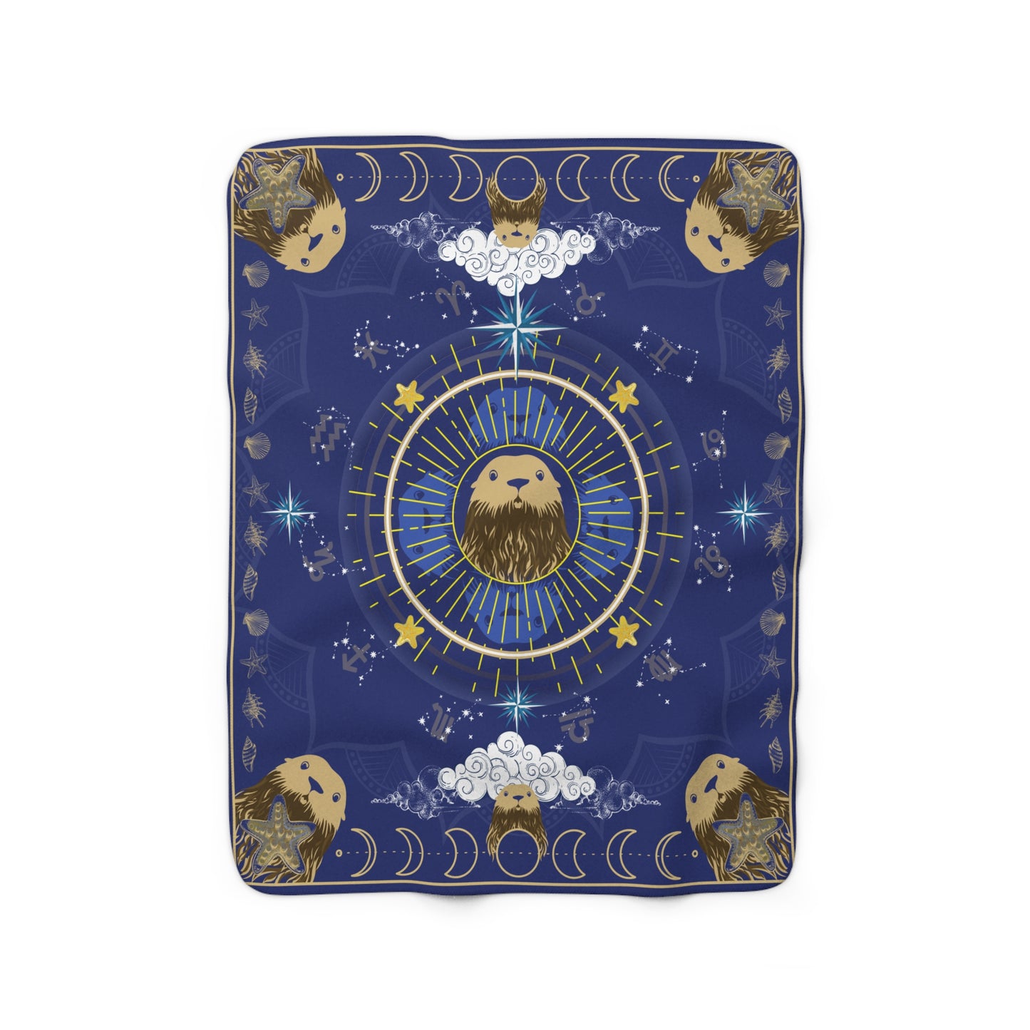 Mystic Sea Otter (2023) - Sherpa Fleece Blanket