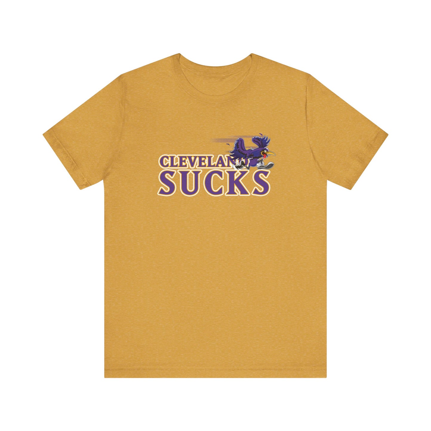 Cleveland Sucks (for Baltimore fans) - Unisex Jersey Short Sleeve Tee