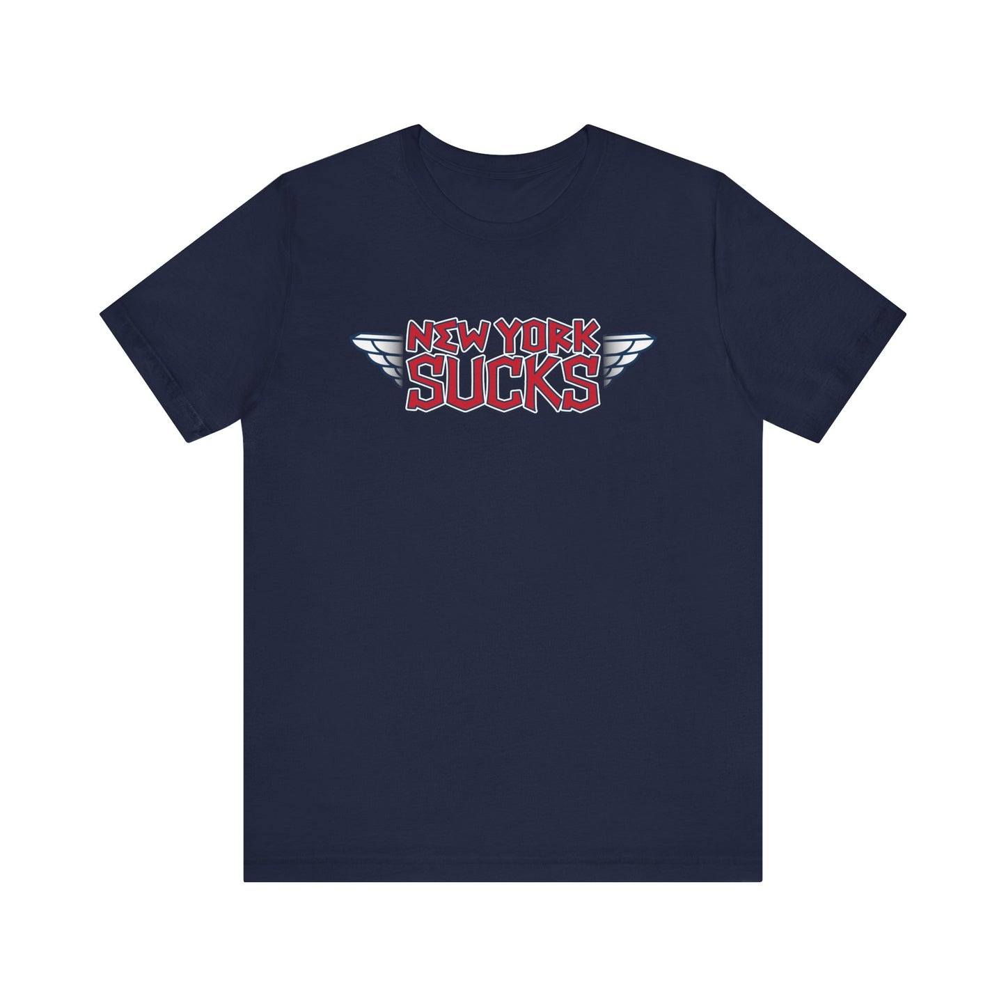 New York Sucks (for Cleveland fans) - Unisex Jersey Short Sleeve Tee