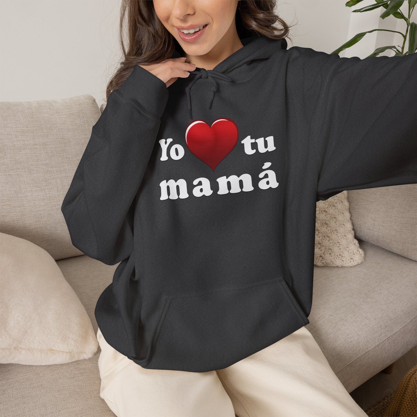 Yo ♥ tu mamá - Unisex Heavy Blend™ Hooded Sweatshirt