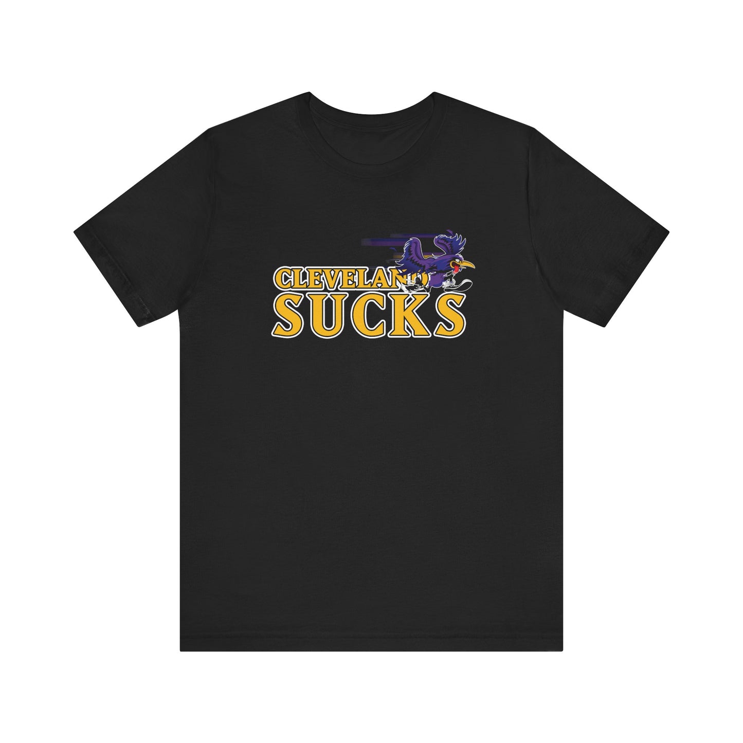 Cleveland Sucks (for Baltimore fans) - Unisex Jersey Short Sleeve Tee