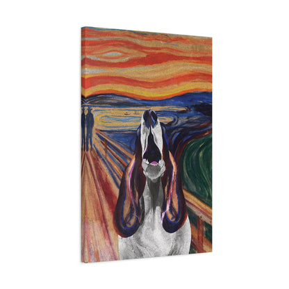 The Howl (The Scream, Basset Hound Parody) - Perfect for Animal Lovers