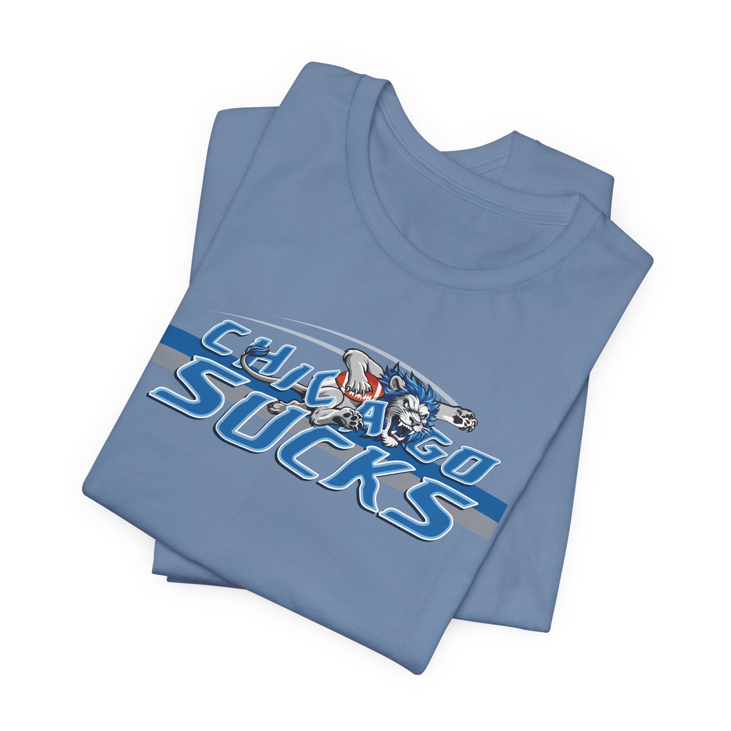 Chicago Sux (for Detroit fans) - Unisex Jersey Short Sleeve Tee