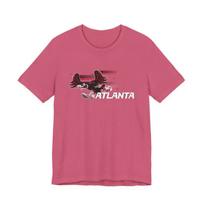 Gas Pump Hawk (for Atlanta fans) - Unisex Jersey Short Sleeve Tee