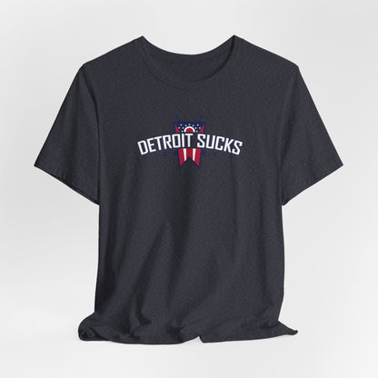 Detroit Sucks (for Columbus fans) - Unisex Jersey Short Sleeve Tee