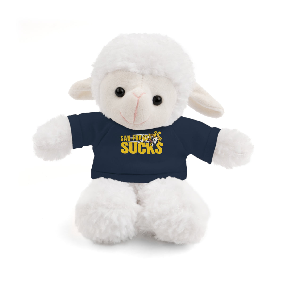 Baby Ram with Hater Tee — Funny Gag Gift Stuffed Animal