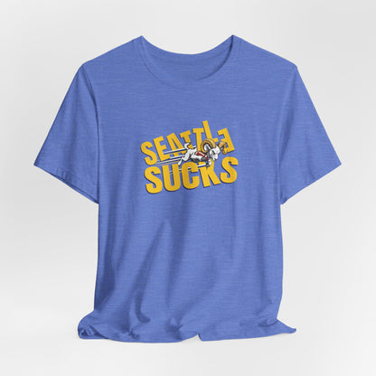 Seattle Sucks (for Los Angeles fans) - Unisex Jersey Short Sleeve Tee