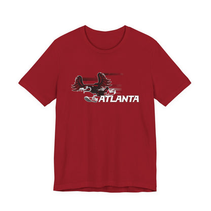 Gas Pump Hawk (for Atlanta fans) - Unisex Jersey Short Sleeve Tee
