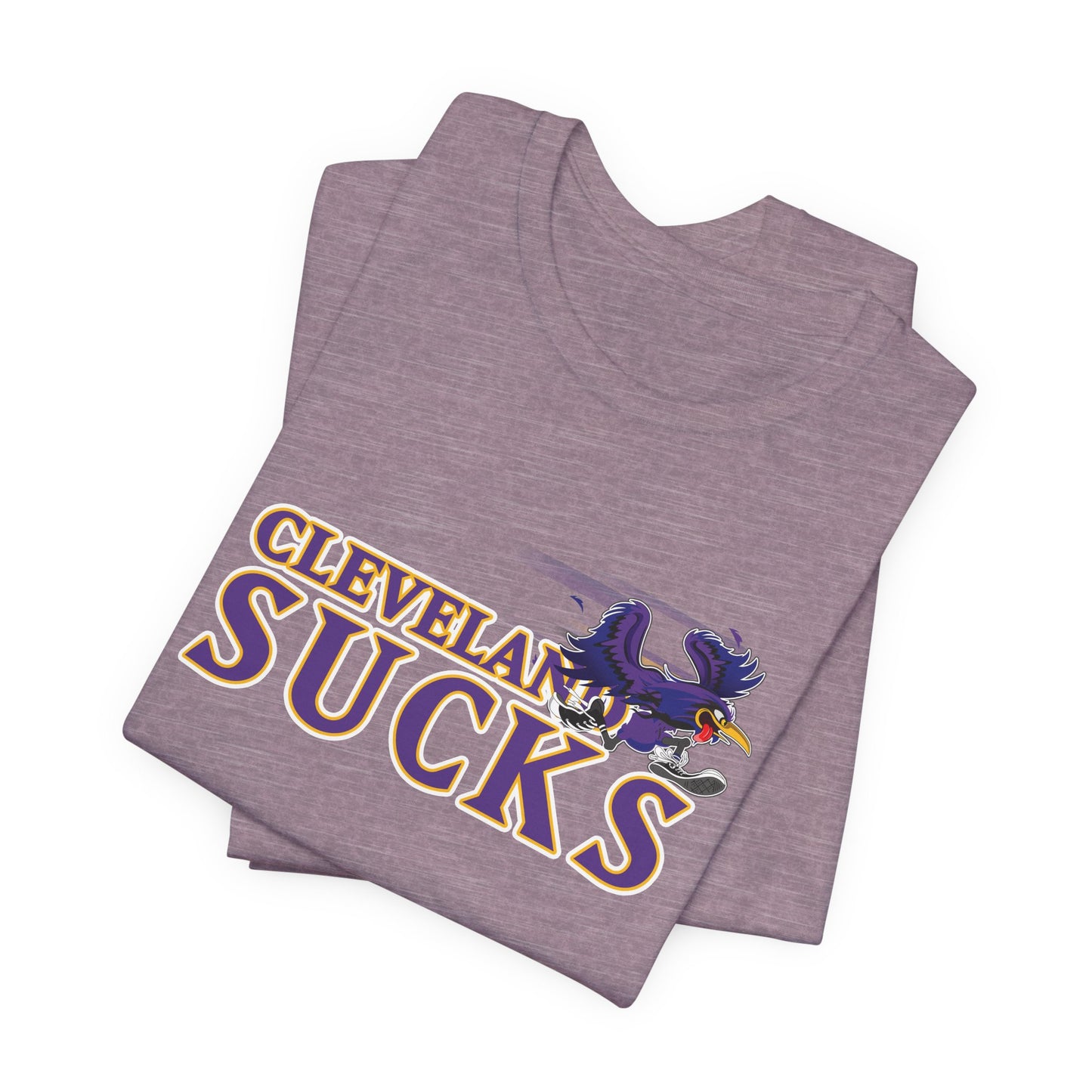 Cleveland Sucks (for Baltimore fans) - Unisex Jersey Short Sleeve Tee