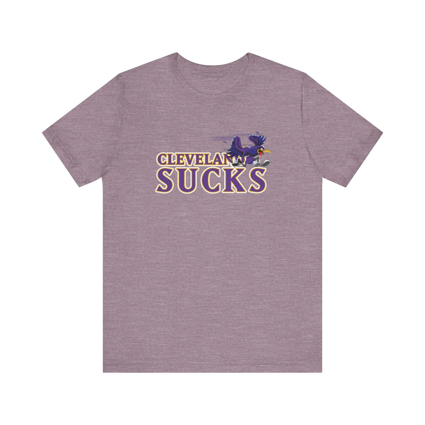 Cleveland Sucks (for Baltimore fans) - Unisex Jersey Short Sleeve Tee