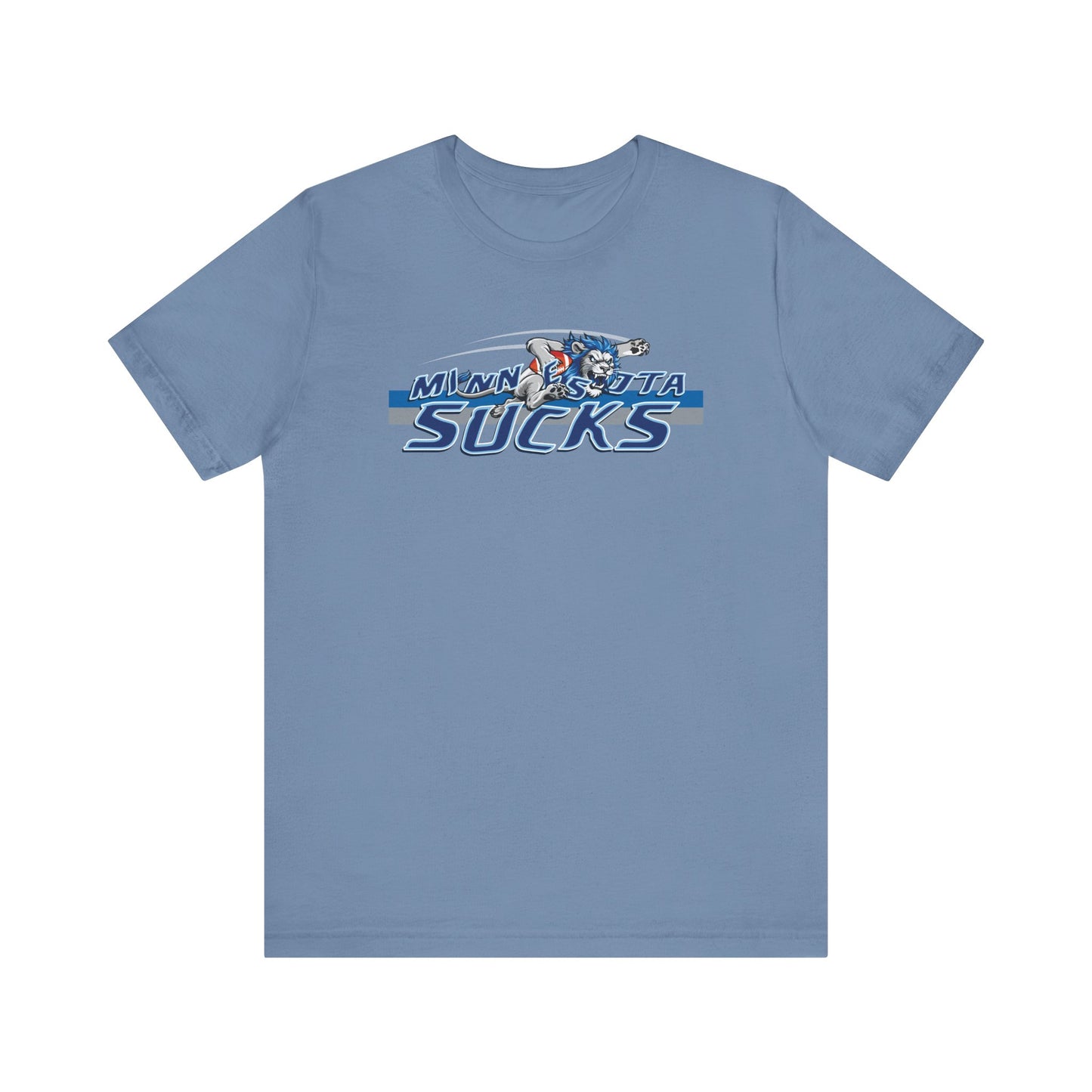 Minnesota Sux (for Detroit fans) - Unisex Jersey Short Sleeve Tee