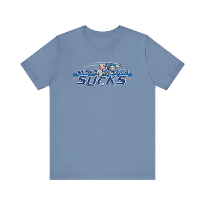 Minnesota Sux (for Detroit fans) - Unisex Jersey Short Sleeve Tee