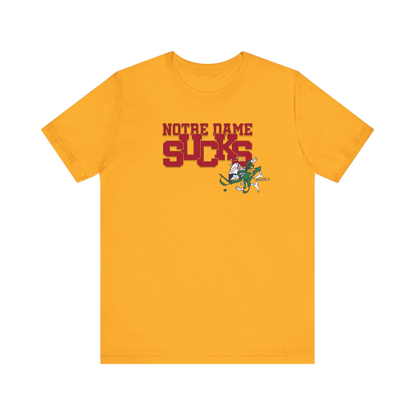 That Notre Leprechaun Team Sucks - Unisex Jersey Short Sleeve Tee