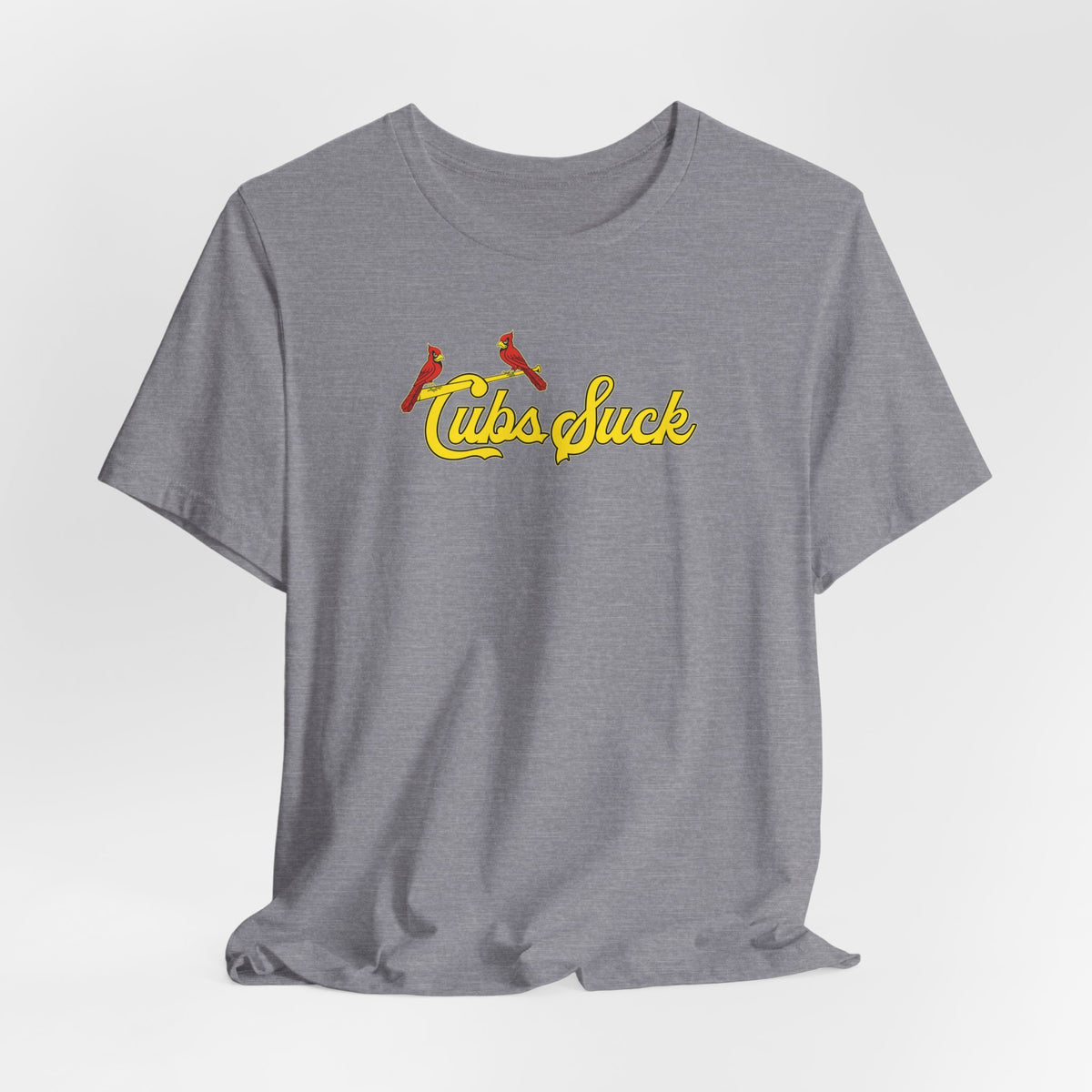 Cubs Suck (for St. Louis fans) - Unisex Jersey Short Sleeve Tee