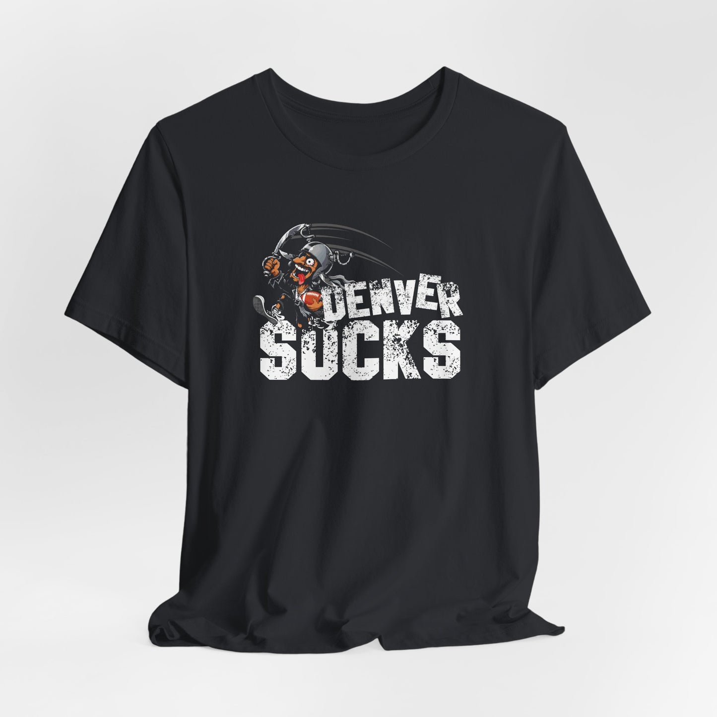 Denver Sux (for Las Vegas fans) - Unisex Jersey Short Sleeve Tee