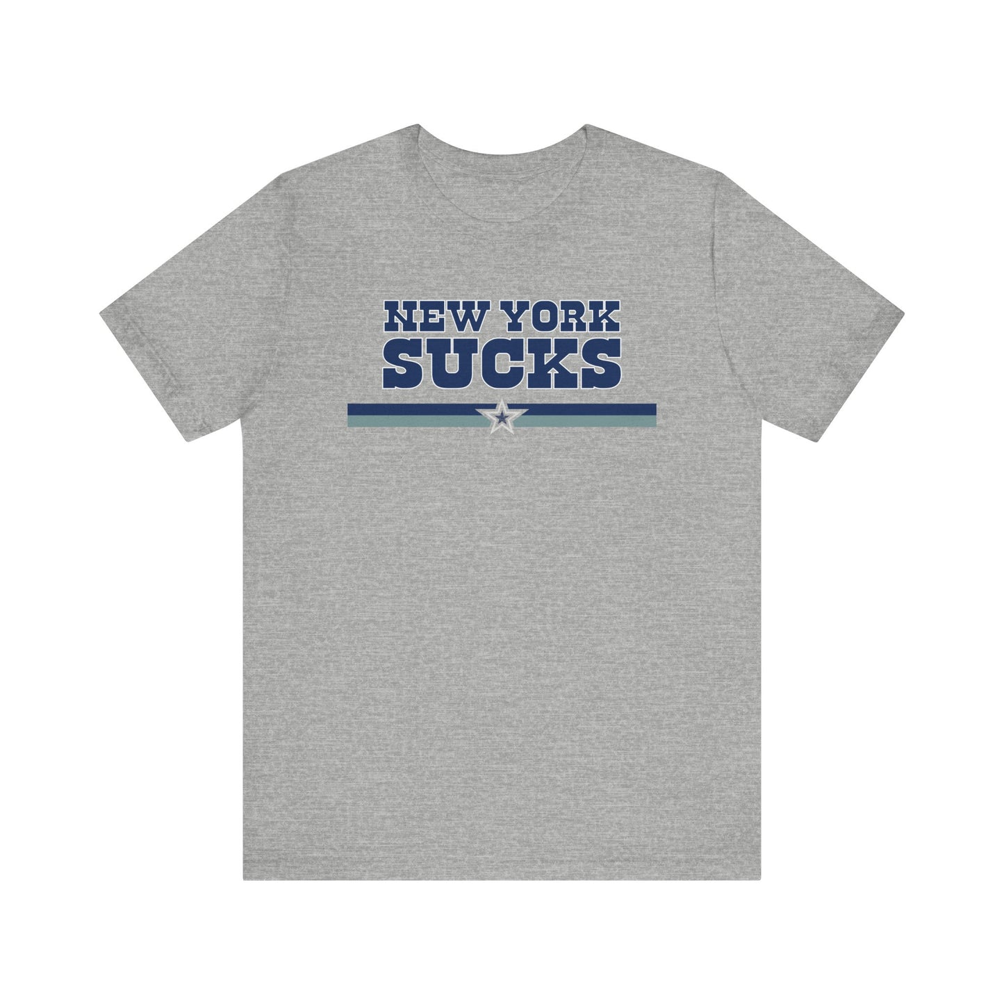 New York Sux (for Dallas fans) - Unisex Jersey Short Sleeve Tee