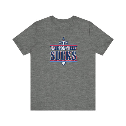 Jaxon Ville Sux (for Tennessee fans) - Unisex Jersey Short Sleeve Tee