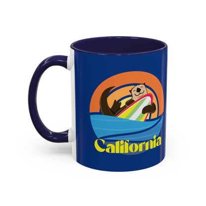 Board Bandit in honor of Sea Otter #841 - Accent Coffee Mug, 11oz