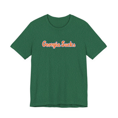 Georgia Sucks (for Florida fans) - Unisex Jersey Short Sleeve Tee