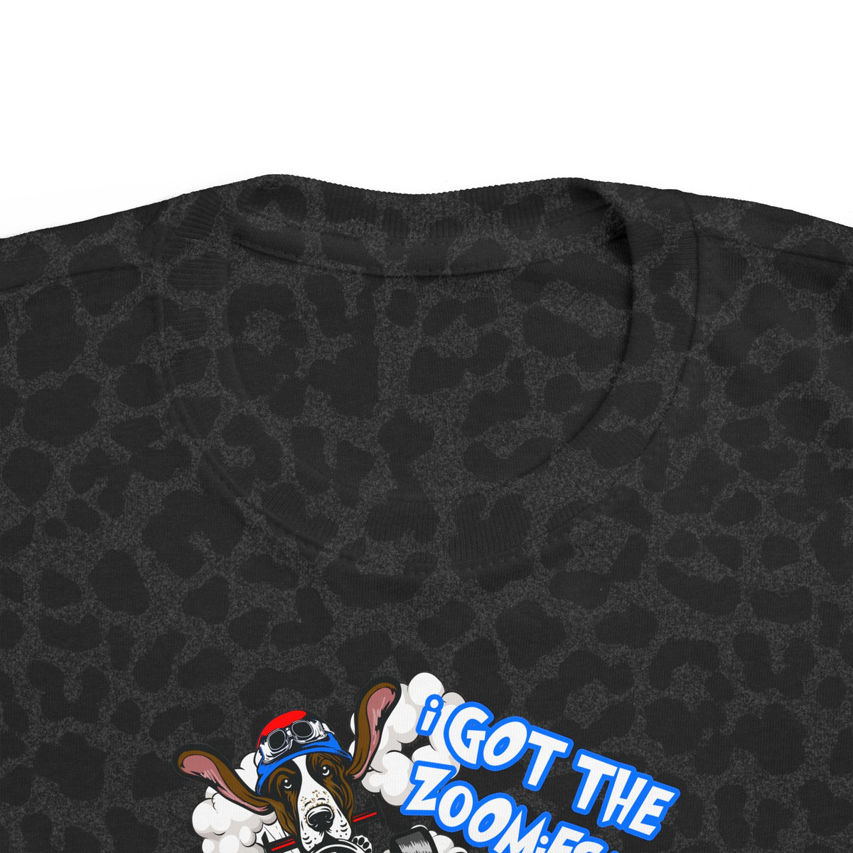 'I Got The Zoomies' Basset Hound In A Racecar - Toddler Tee