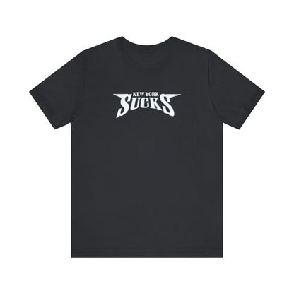 New Yorks Sux (for Philadelphia fans) - Unisex Jersey Short Sleeve Tee