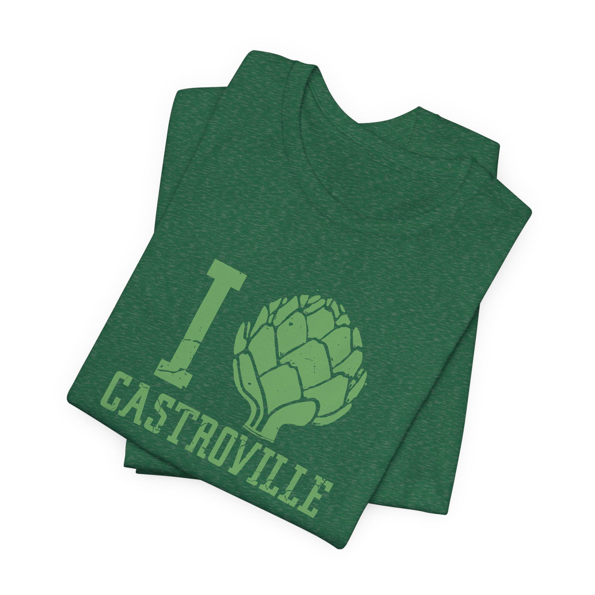 I Heartichoke Castroville (front only) - Unisex Jersey Short Sleeve Tee