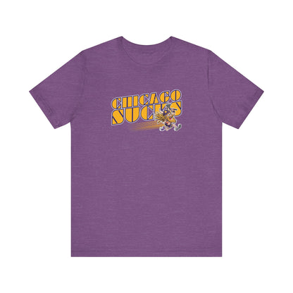 Chicago Sucks (for Minnesota Vikings fans) - Unisex Jersey Short Sleeve Tee