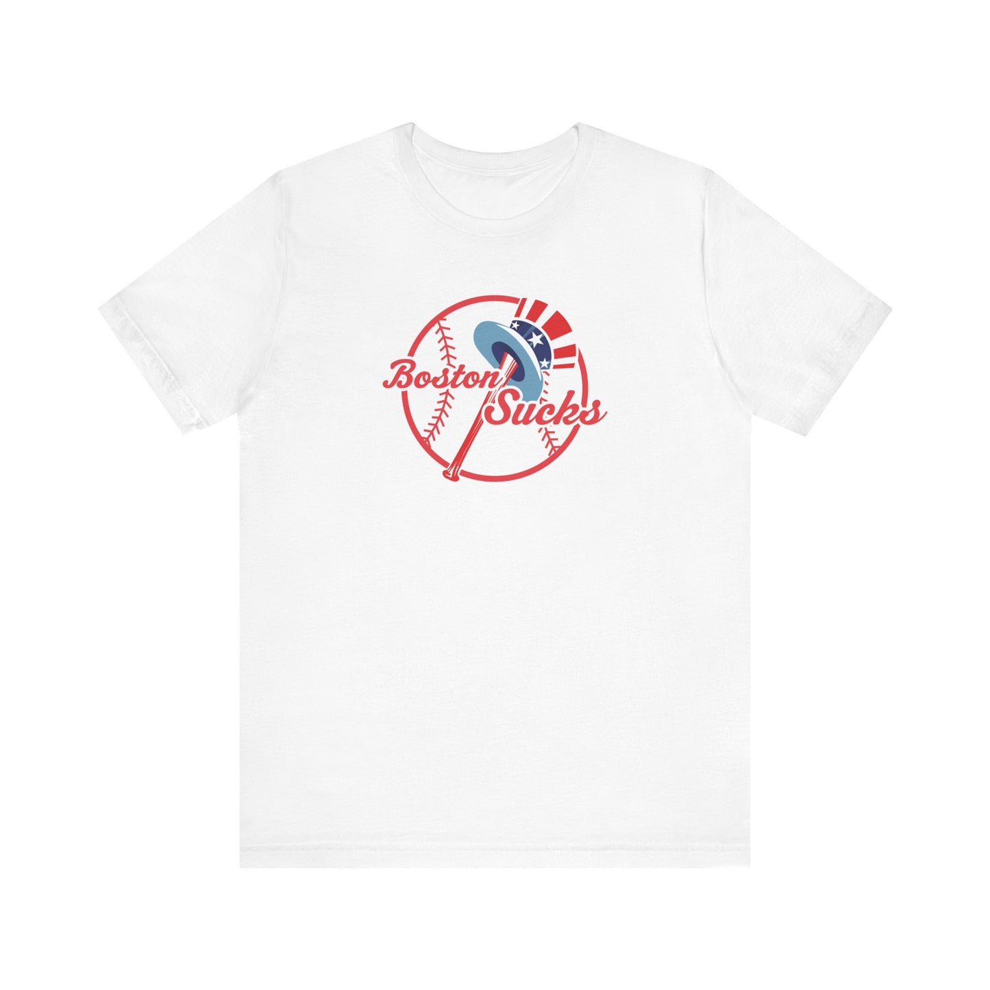 Boston Sucks (for NYC fans) - Unisex Jersey Short Sleeve Tee