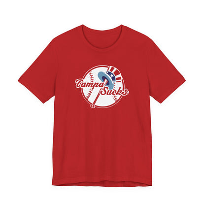 Tampa Bay Sucks (for NYC fans) - Unisex Jersey Short Sleeve Tee