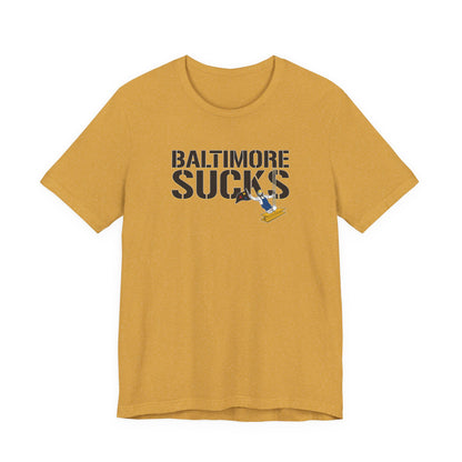 Blackbirds of Maryland (for Pittsburgh fans) - Unisex Jersey Short Sleeve Tee