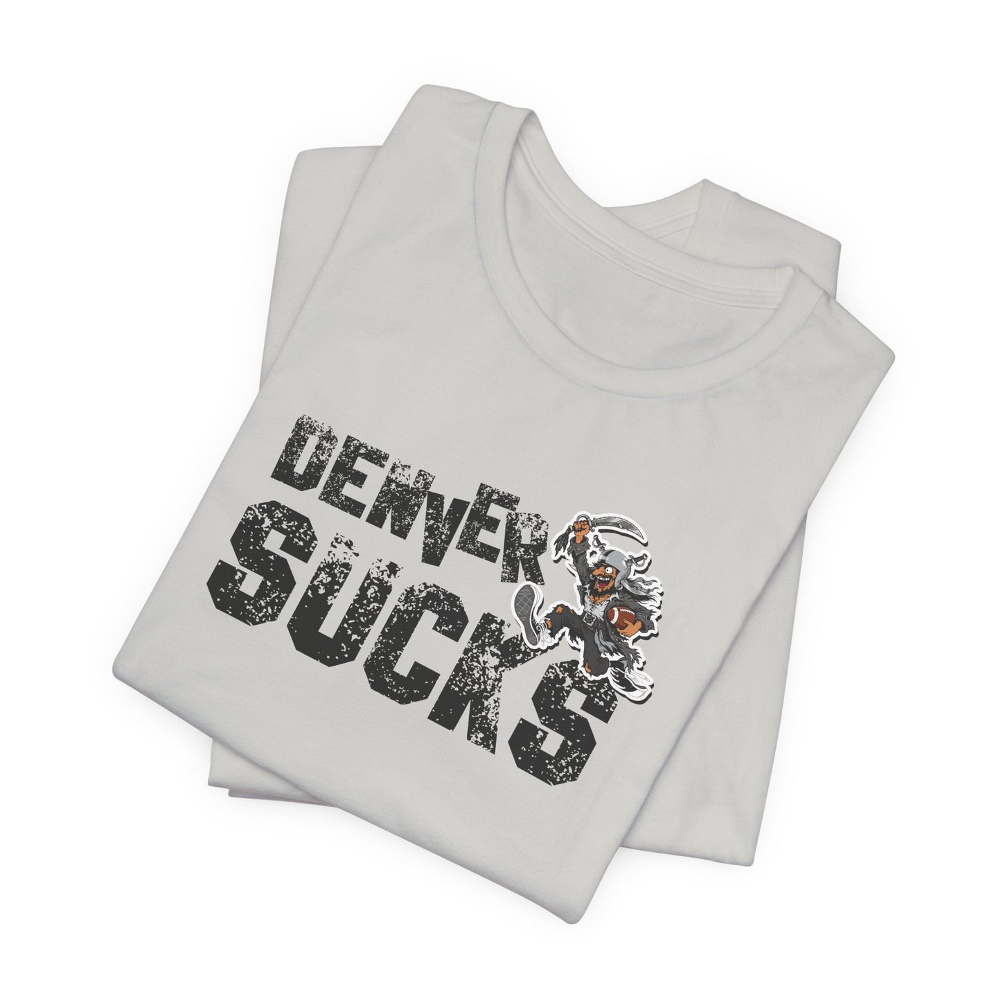 Denver Sux (for Las Vegas fans) - Unisex Jersey Short Sleeve Tee