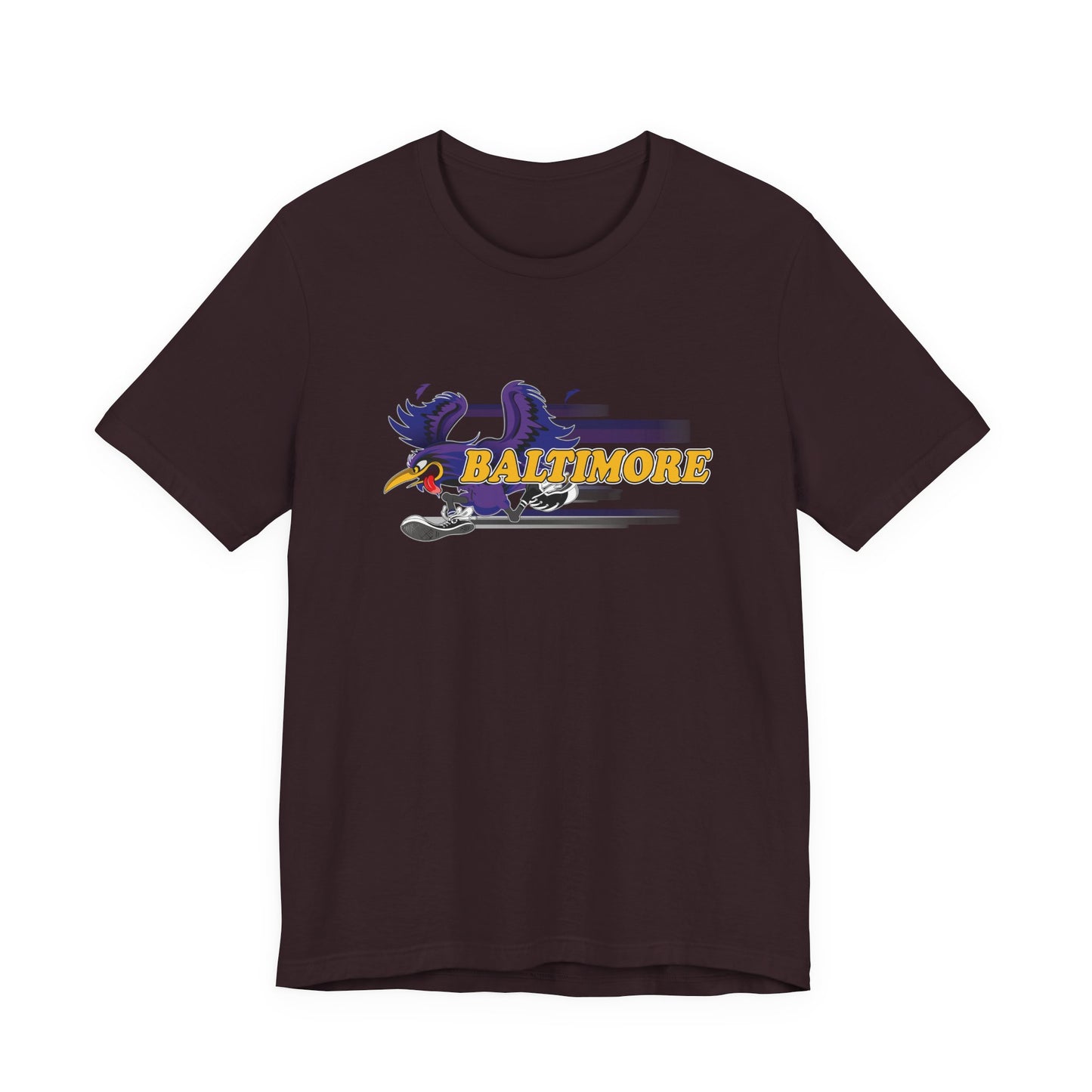 Gas Pump Raven (for Baltimore fans) - Unisex Jersey Short Sleeve Tee