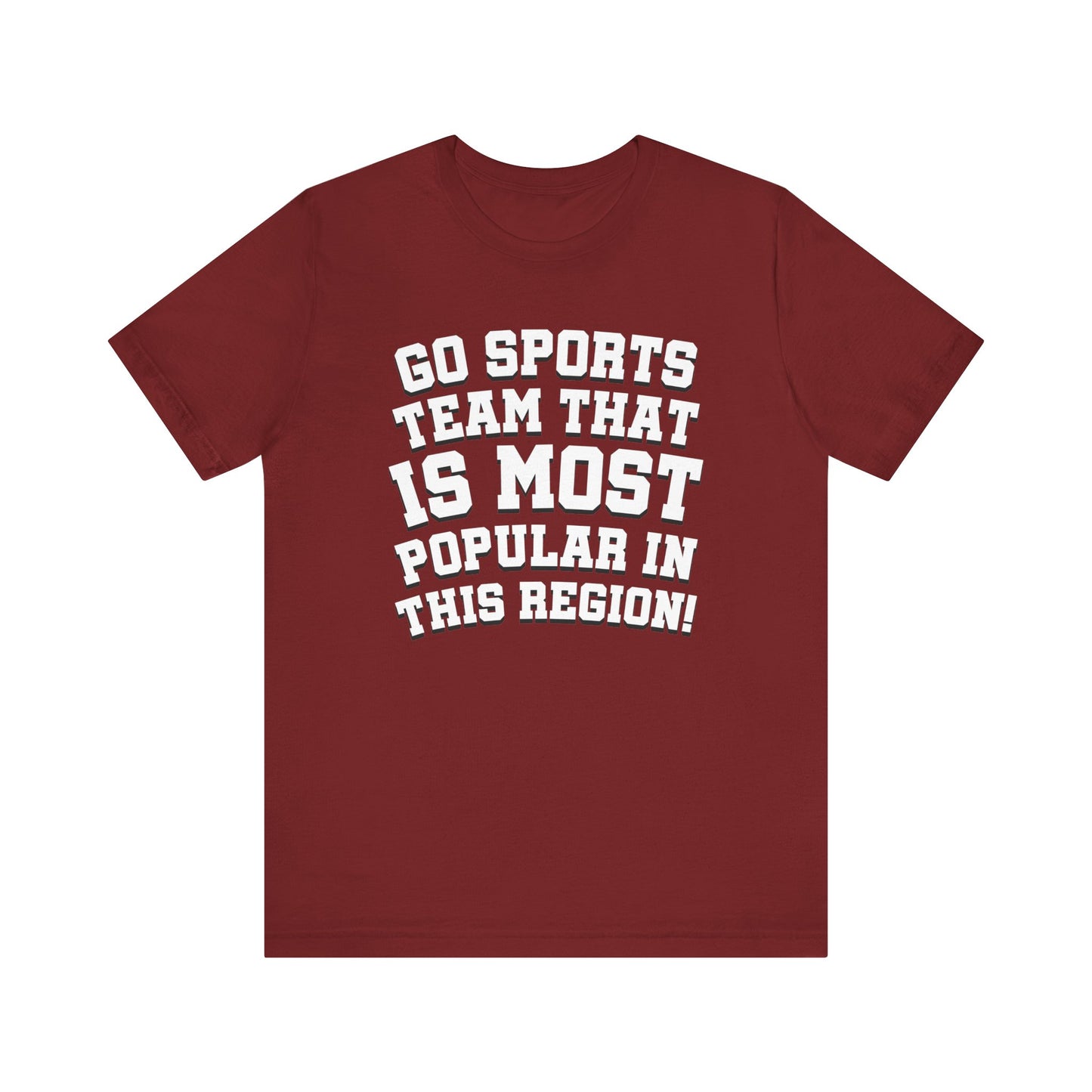 I'm A Big Sports Guy - Unisex Jersey Short Sleeve Tee